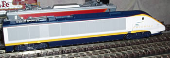La motrice du TGV Eurostar