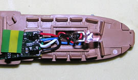 Position of the wires
